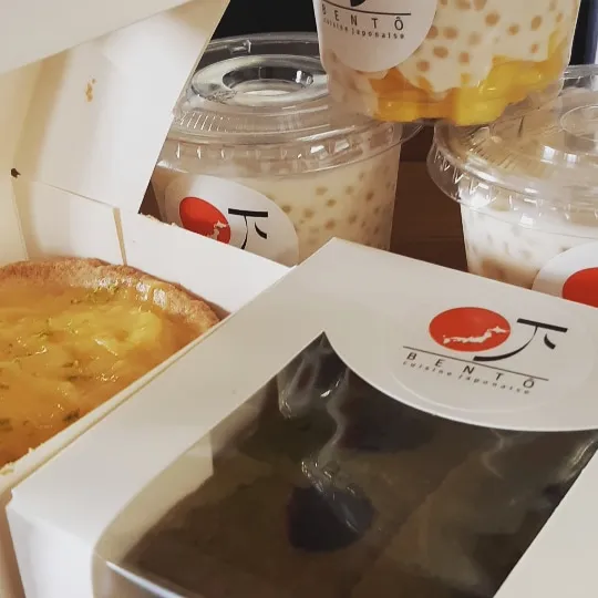 Financier The Vert Matcha Bio Tartiflette Citron Yuzu Perle Du Japon Au Lait de Coco